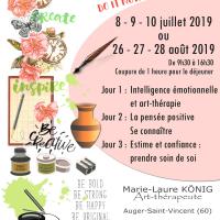 Art therapie de groupe dans l oise compiegne crepy en valois senlis le plessis belleville nanteuil le haudouin auger saint vincent developpement personnel et bien etre stage ete 60