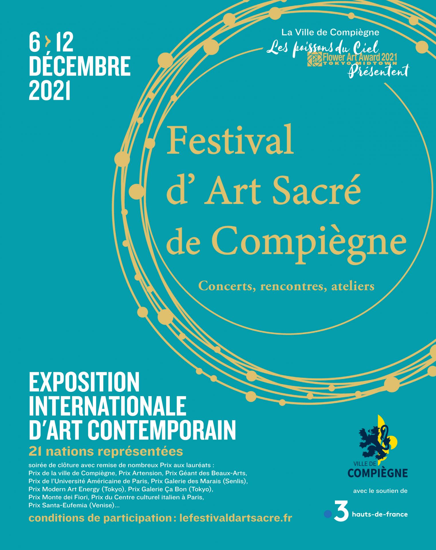 Affiche 2021 festival art sacre compiegne 1
