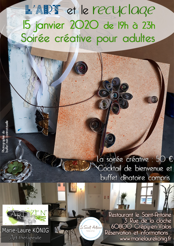 Affiche soiree creative recyclage v2