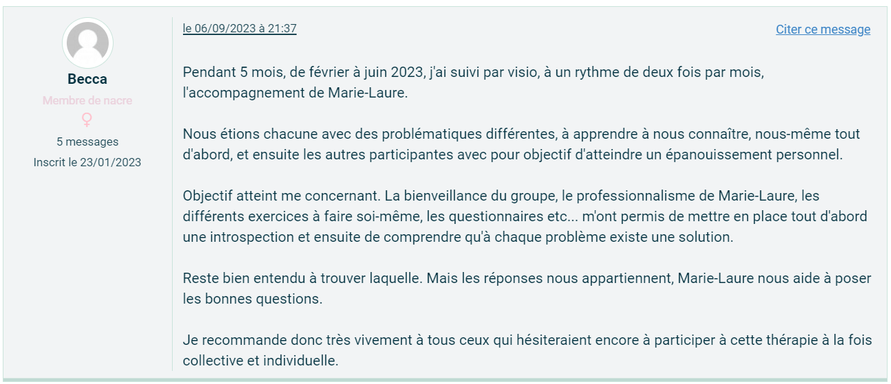 Art therapie en visio et visioconference de groupe temoignage