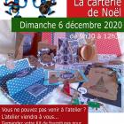 Atelier carterie de noel en visioconference demandez votre kit de fournitures marie laure konig art therapie