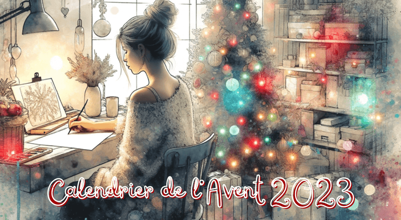 Calendrier de l avent 2023 art therapie