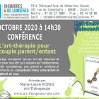 Conference 17 octobre art therapie et couple parent enfant visio