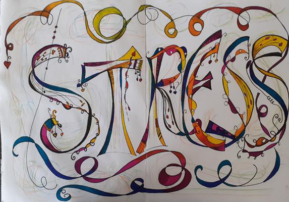 Gerer son stress angoisse anxiete pression art therapie art therapeute oise 60
