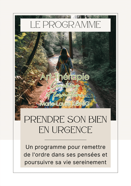 Programme art therapie detachement a une personne ou a une idee fixe se liberer