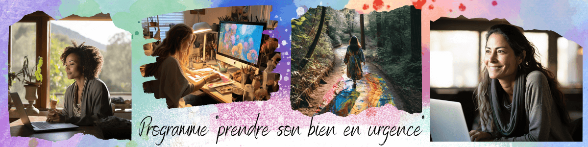 Programme d art therapie et de developpement personnel prendre son bien en urgence